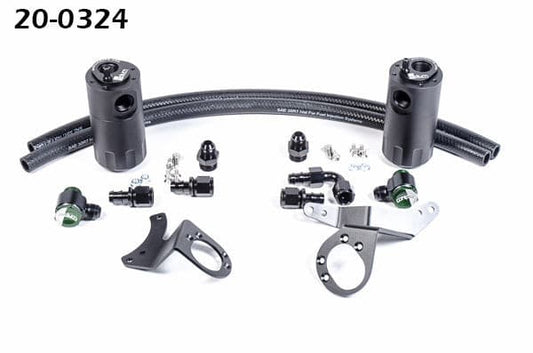 Radium Dual Catch Can Kit, 11-14 Mustang Gt.