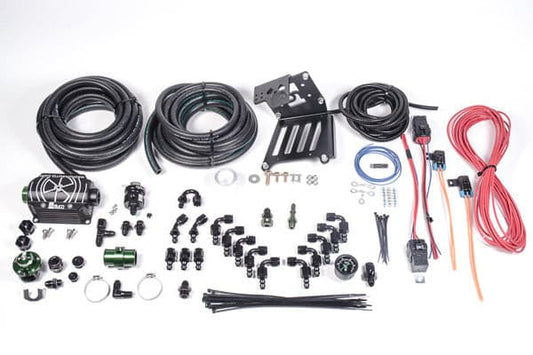 Radium Port Injection Fst Install Kit, Focus Ecoboost, Black Dmr.