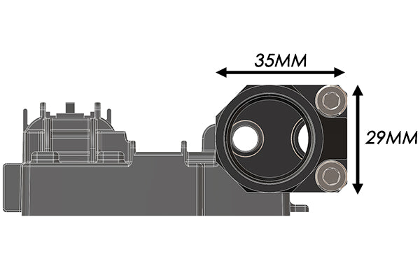 Radium Split-Flow Flex Fuel Sensor Adapter