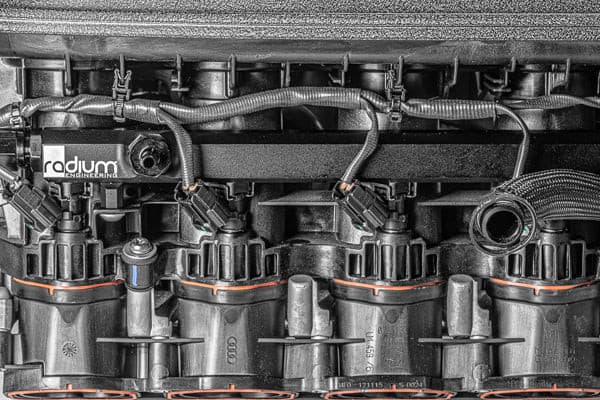 Radium Engineering Fuel Rails Audi R8 Lamborghini Huracan