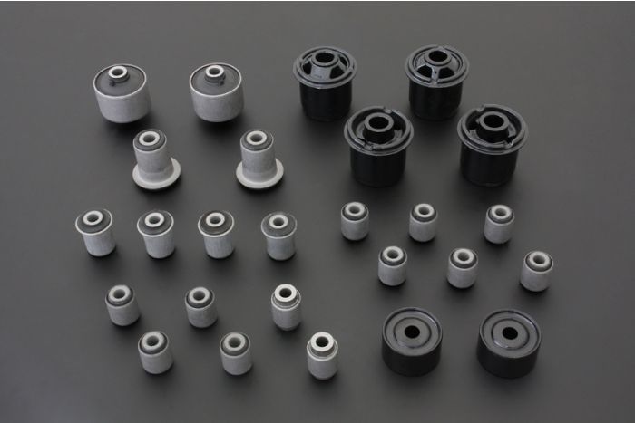 NISSAN 200SX S14/15
COMPLETE BUSHING KIT
(HARDEN RUBBER) 26PCS/SET